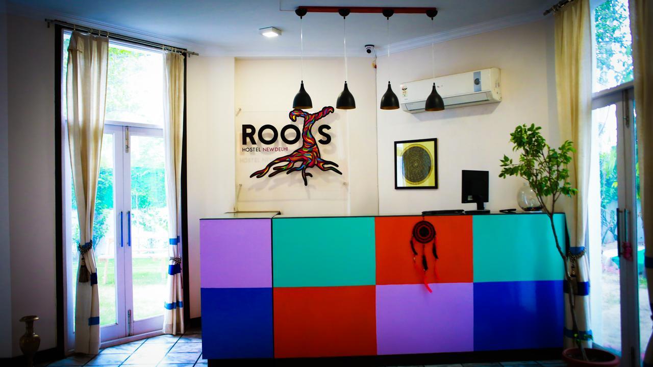 Roots Hostel Új-Delhi Kültér fotó